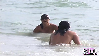 Amateur Lesbian Beach Sex - Public Nudity & Risky Outdoor Fetish in Florida Today