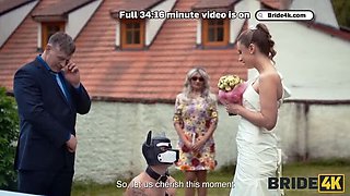 Sexy Blonde Bride Wedding Fuck in Public with Dogging and Wax Play - HD 1080p Czech Sex