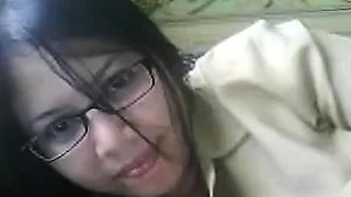 Indonesian MILF Plays with Her Big Boobs on Webcam