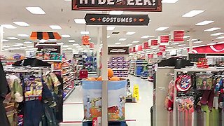 Flashing My Boyfriend While We Shop at Target - IdeallyNaked