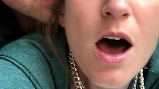 Blowjob cumshot whore gargles pov bukkake fetish cum