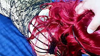 BBW Redhead's Full Fuck Session: From Solo Play to a Creampied Pussy