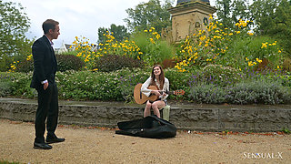 Strings of Fate - Street Artist Fucks Her Fan