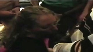 Wild Bukkake Gangbang Party