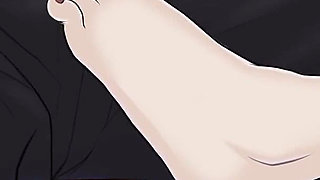 Quickie a Love Hotel Story: Professor Giving Foot Job to Her Student in the Restaurant He Busted Nut in His Pants - Episode 6