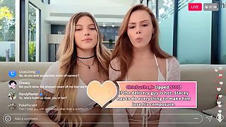 Live streamed the delivery guy FUCKING & CUMMING in me