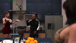 I Sent My Busty Wife to BBC Landlord to Clearduerent - 3D Hentai Game -theoffice