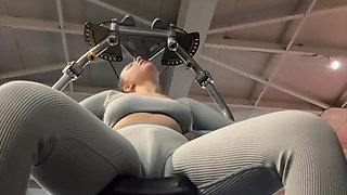 Masturbate in the Gym so Hard