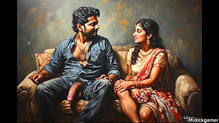 Desi bhabhi midnight sex with her neighbour as she can have a great sex without anyone knowing at midnight