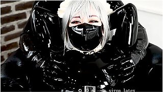 Rubber Maid Strapped To Chair And Vibrator Fixed