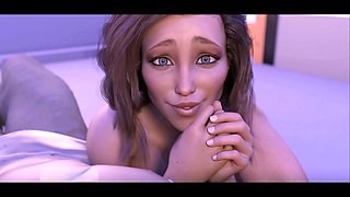 Helping, cartoon sex, anime fuck