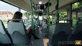 Mature4k. i'm so raw and want to blow your cock in the bus