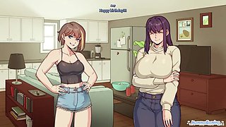 ten/ten ROMP With My Uber-sexy Roomie (she's a she-masculine) - Benefitship #five
