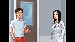 Milf professor strolls around college with a vibrator in her beaver