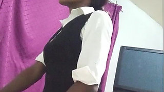 18 Year Old Horny School Girl, Sucks and Ride Cock for a First Time, Her Face Shows Enjoyment with Older Man