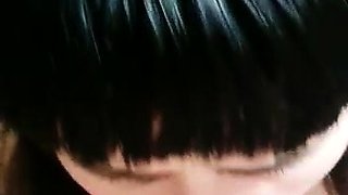 Amateur girlfriend blowjob on webcam