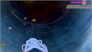 Katis Adidas Shoeplay, Dipping Fishnet Socks Insoles Stinky Feet Lick Her Shoes Sweaty Feet