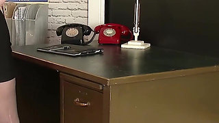 British Redhead Cougar MILF Nylon Masturbation