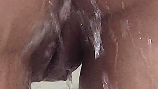 Using Toys on My Ass in the Shower