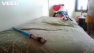 Jedi Female Star Wars Blowjob Parody Light Saber Fantasy With Most Beautiful