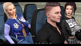 Taboo University - Hot Emo Girl Snacks All My Juicy Cum in a Bus