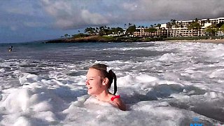 TJ Sparxxx busty blonde outdoor sex