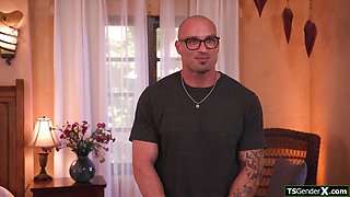 Are you ready to get fucked by this hot shemale my husband?