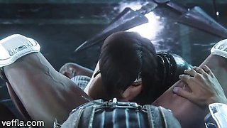 Yuffie Kisaragi Gets Creampied During Wild Interrogation – Final Fantasy Hentai 4K 60FPS