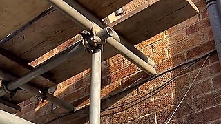 Filming Through an Open Window Lucky on Looker Films Us