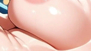 Gol Gooning with Mega Busty Lilly Bathroom Animation