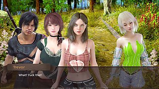 Sweetheart goes on an uncensored adventure in anime style