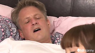 AGEDLOVE Huge hard dick for two horny mouths