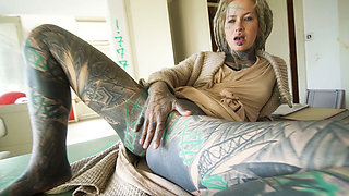 Risky Public Anal Session in Derelict Building - Big Squirt