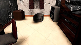 After Hours Dirty Shower at the Office