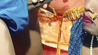 Desi Girl First Night with Her Stepfather