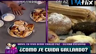 Silvina Escudero Bosoms, Swimsuit Vignette in Cuestion De Peso