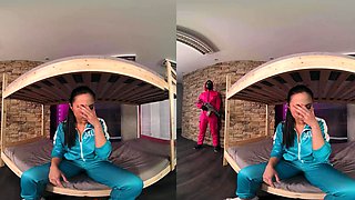 Sex Survive Mode With Asian May Thai As SQUID GAME VR Porn