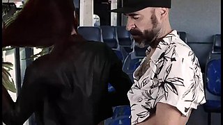 Stranger Creampies College Student Fanny Squirting on Bus