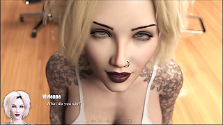 Adored by the Devil - Vampire Loves Creampie Sex - 3D Animated Let's Play with Nala