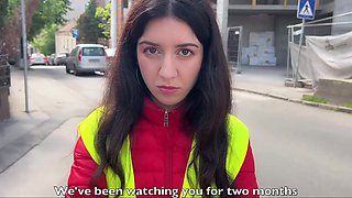 I seduce a hot bus conductor girl and invite her to my place for a satisfying fuck session