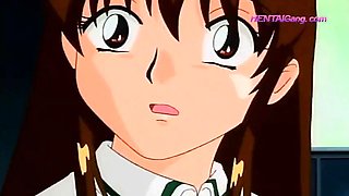 Submissive MILF Cum in Public as Her Doms Fill Her Holes With Toys