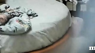 Cute amateur Asian web cam girl teases her great body