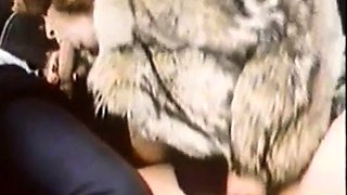 Beautiful amateur blonde barmaid paid sex in public