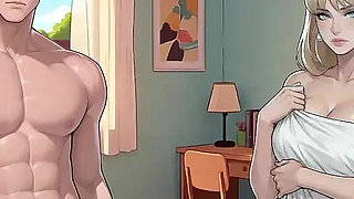 With Great Pleasure #5 - Animated Ai Cartoon Sex Game - Gwen Route