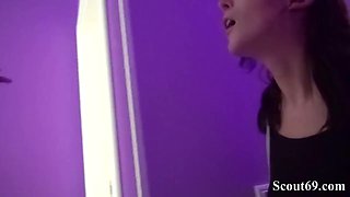 GERMAN SCOUT - 18YO LIA LOUISE THREESOME SEX SEX ORGY BY OLD AND YOUNG CUTIE MAN