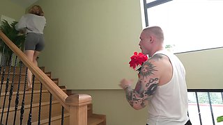 Summer House Passion with A Beautiful Russian Teen