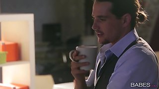 Horny hussy breathtaking sex video