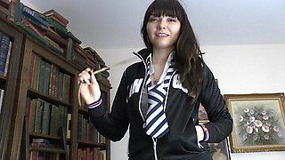 Helen Gets to Punish You with Headmistress's Cane