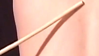 Tattooed Mature MILF Endures Strict Caning Discipline