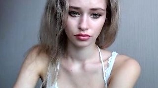 Naked Blonde Teen Girl Pussy Masturbation On Webcam